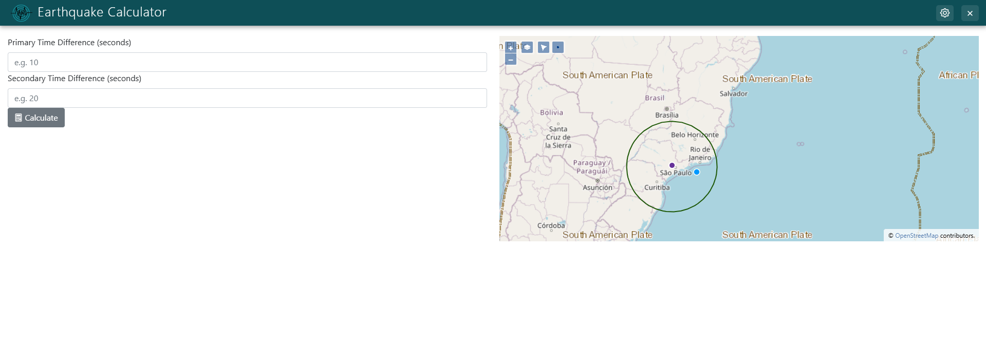 Circle Rendered On Map