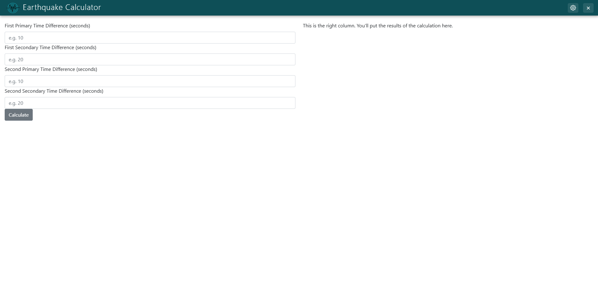 Switched to Two Column Template